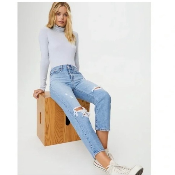 WEDGIE STRAIGHT FIT WOMEN'S JEANS - Picture 1 of 11